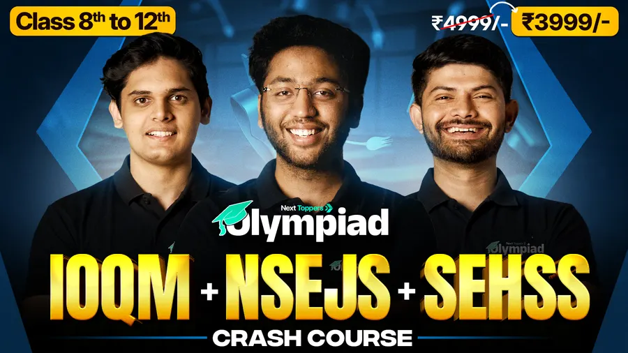 IOQM + NSEJS + SEHSS Crash Course thumbnail